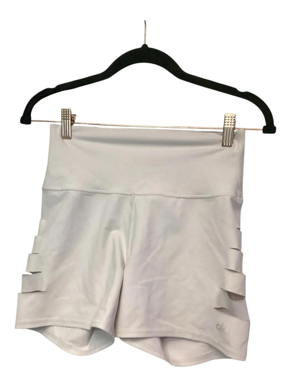 Ripped High Waist Shorts